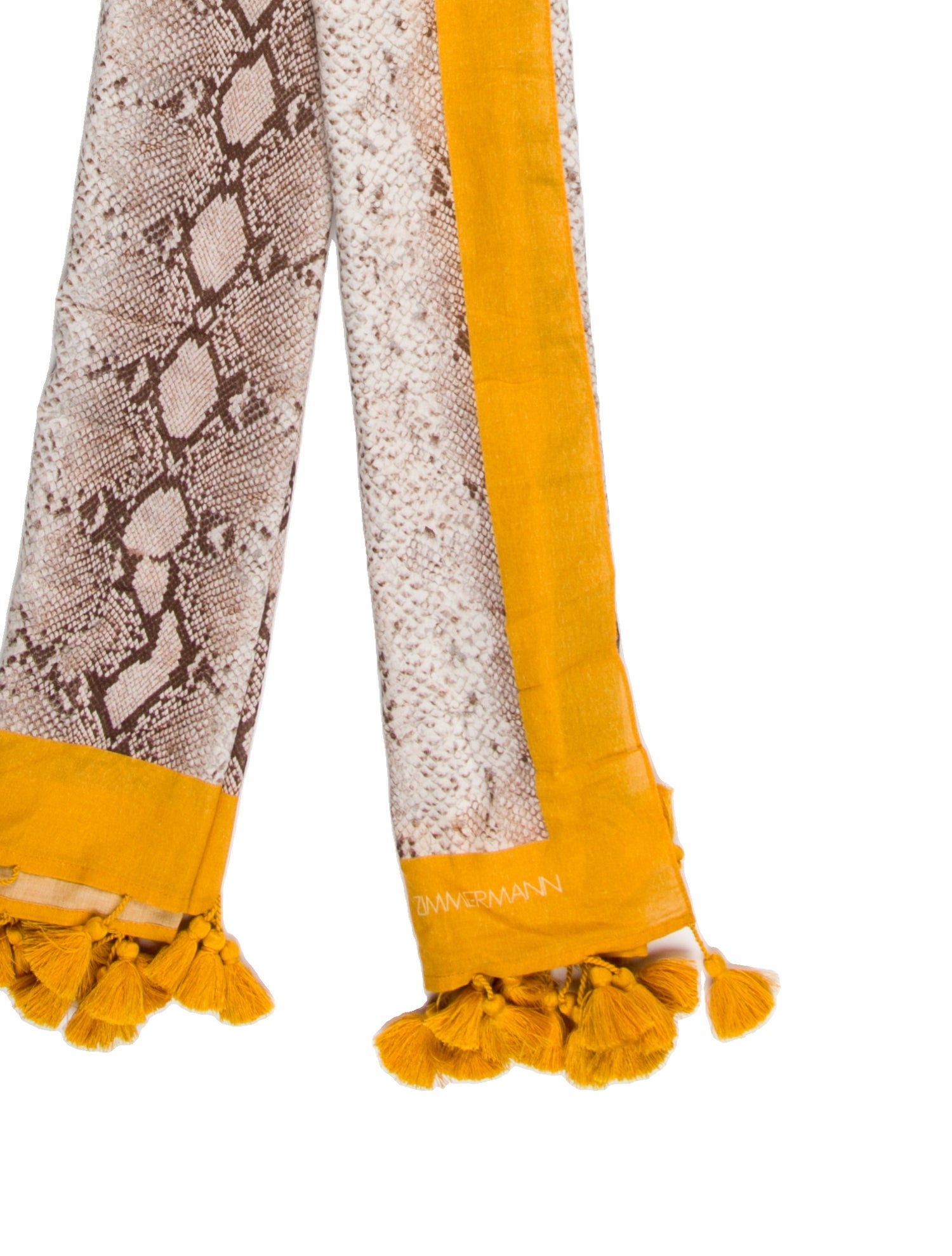 Zimmermann Animal Print Scarf