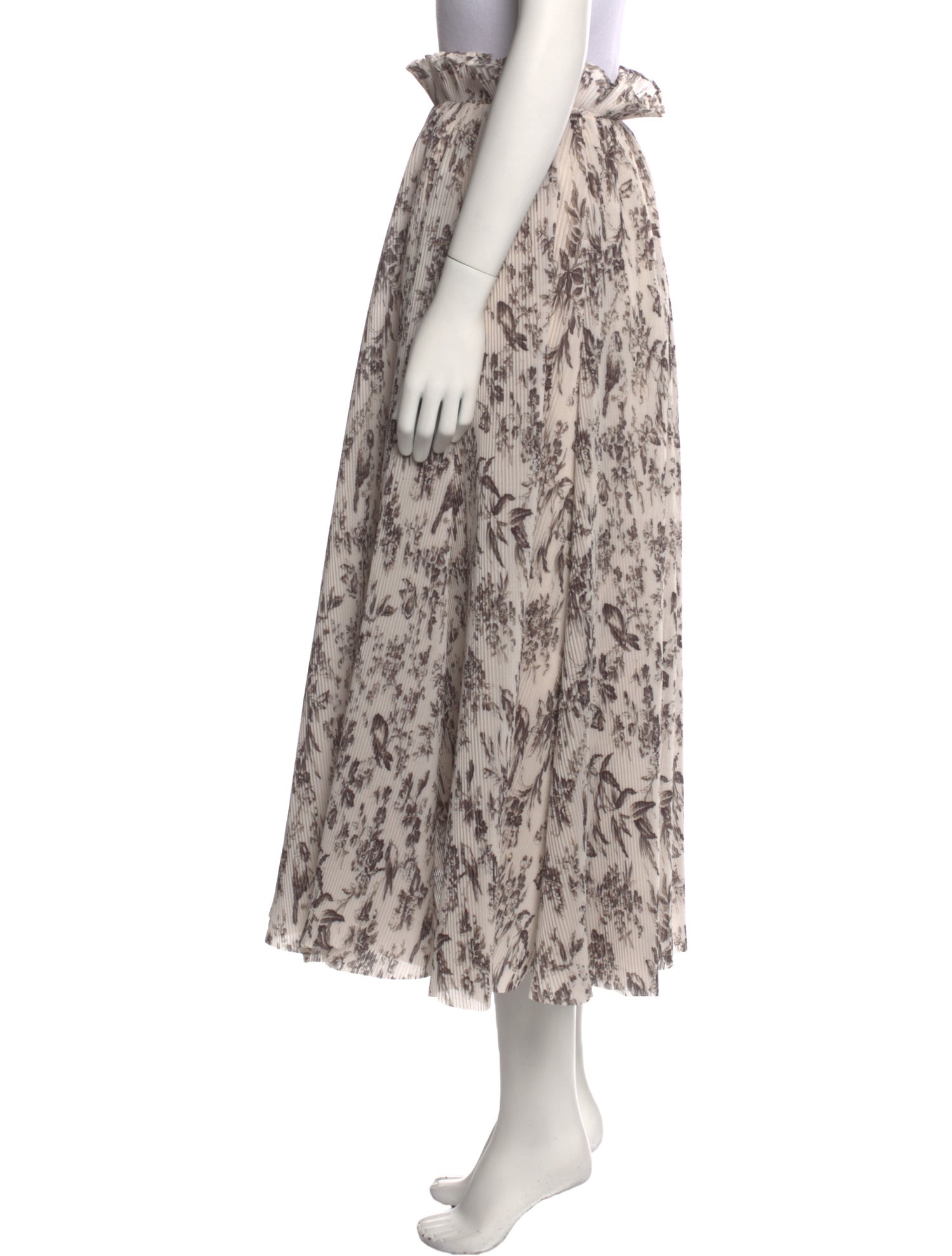 Zimmermann Printed Midi Length Skirt