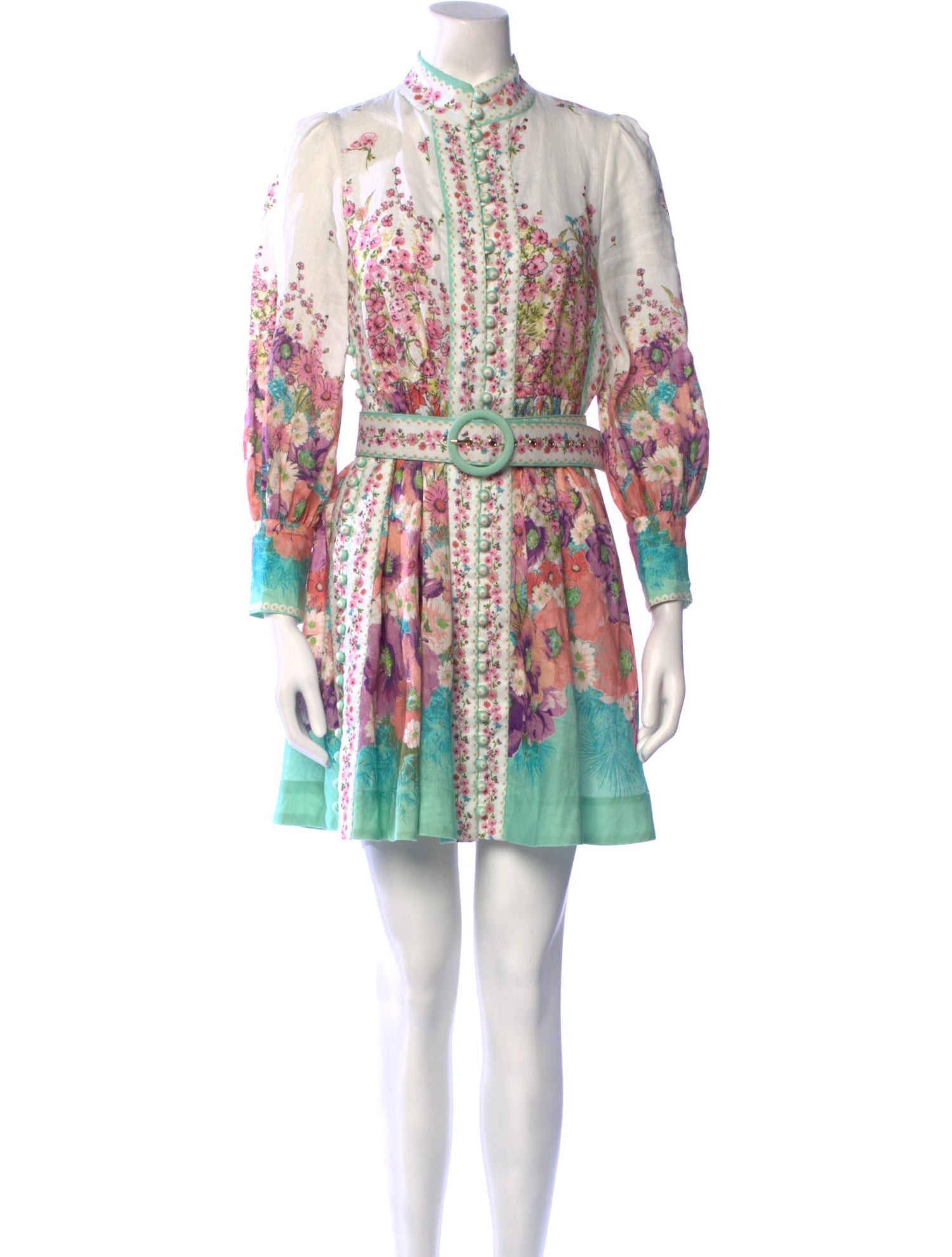 Zimmermann Linen Mini Dress