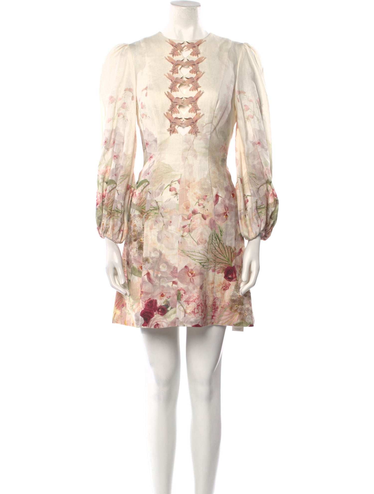 Zimmermann Linen Mini Dress w/ Tags