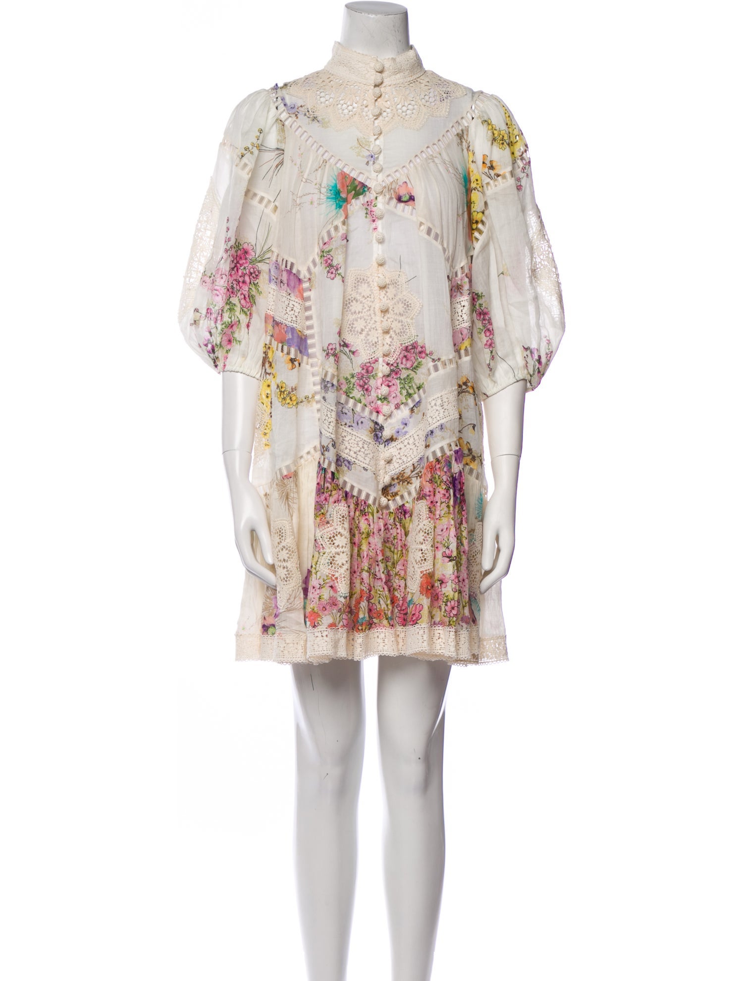 Zimmermann Printed Mini Dress