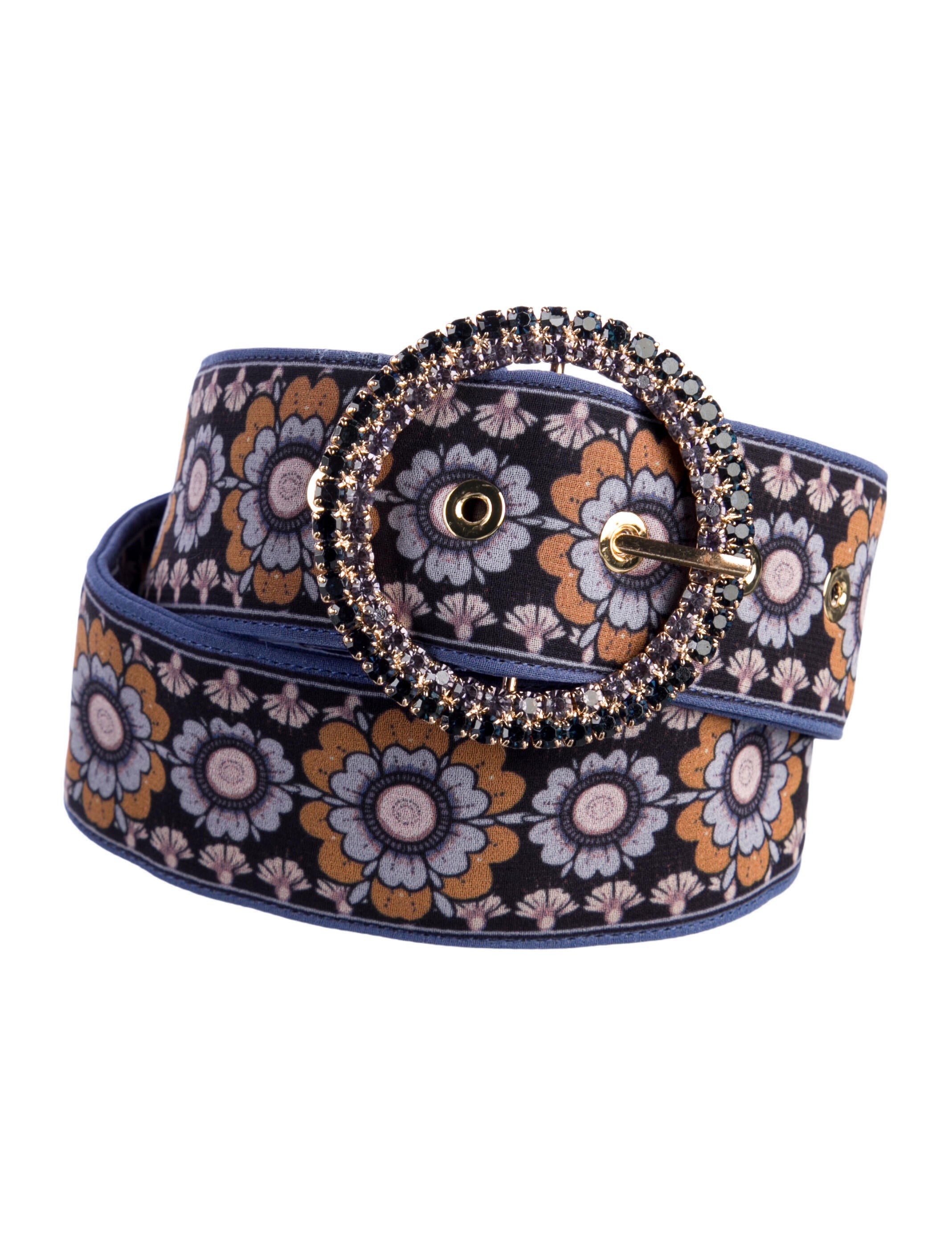 Zimmermann Wide Crystal Embellishments Belt