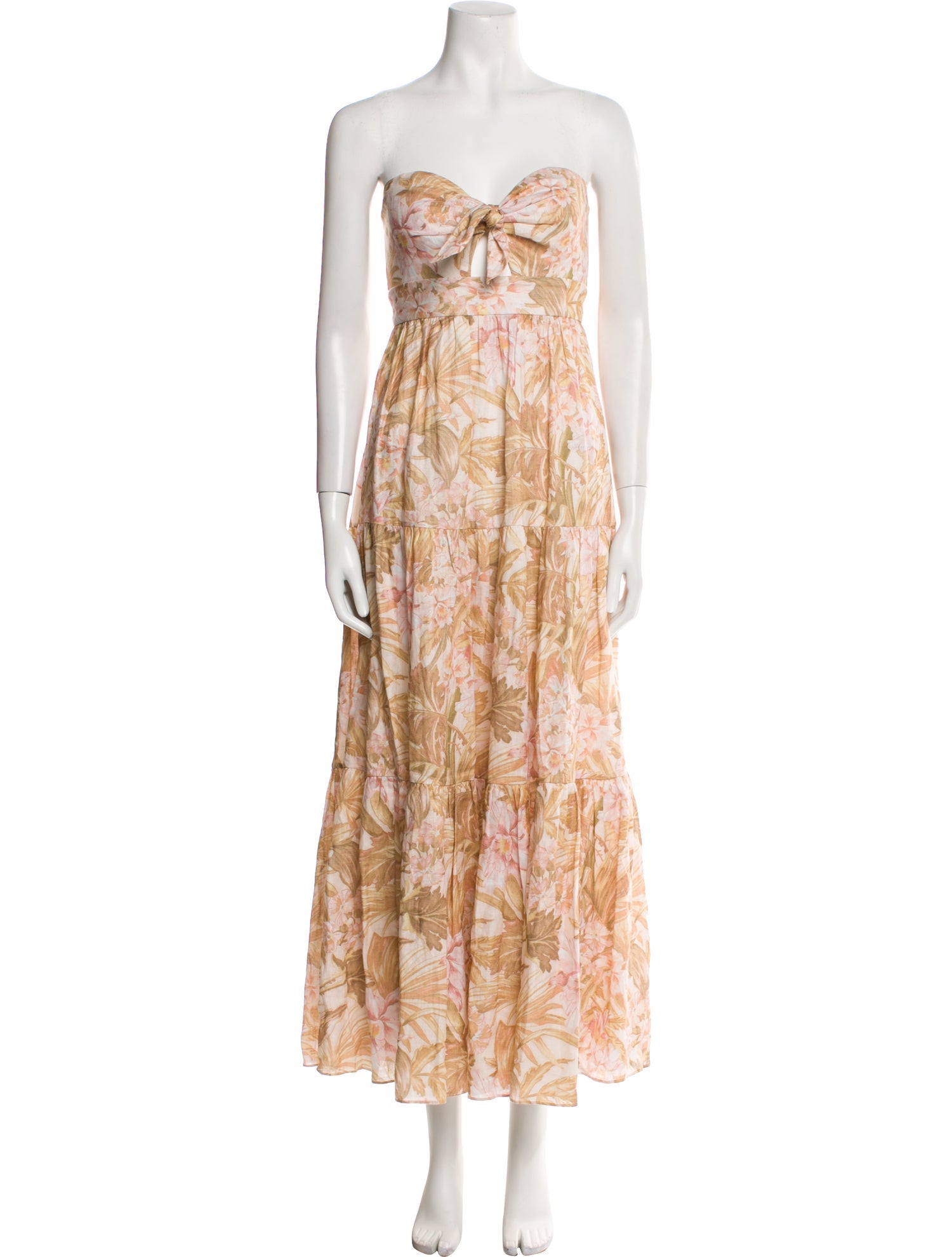 Zimmermann Linen Midi Length Dress