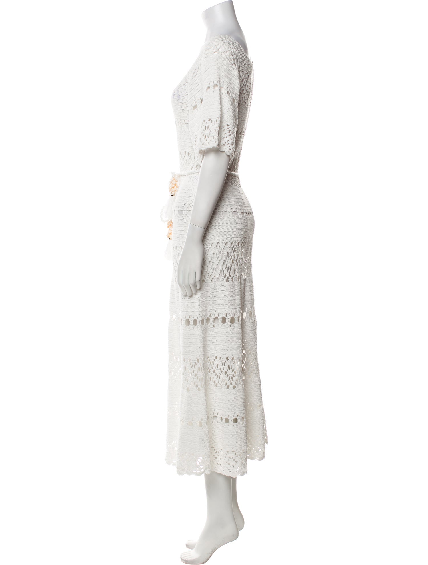 Zimmermann Scoop Neck Long Dress