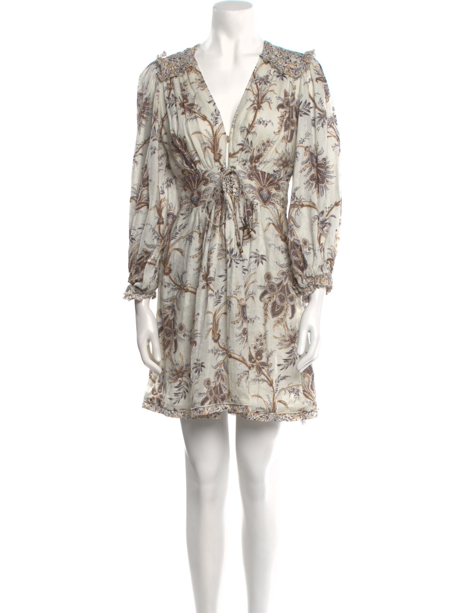 Zimmermann Linen Mini Dress