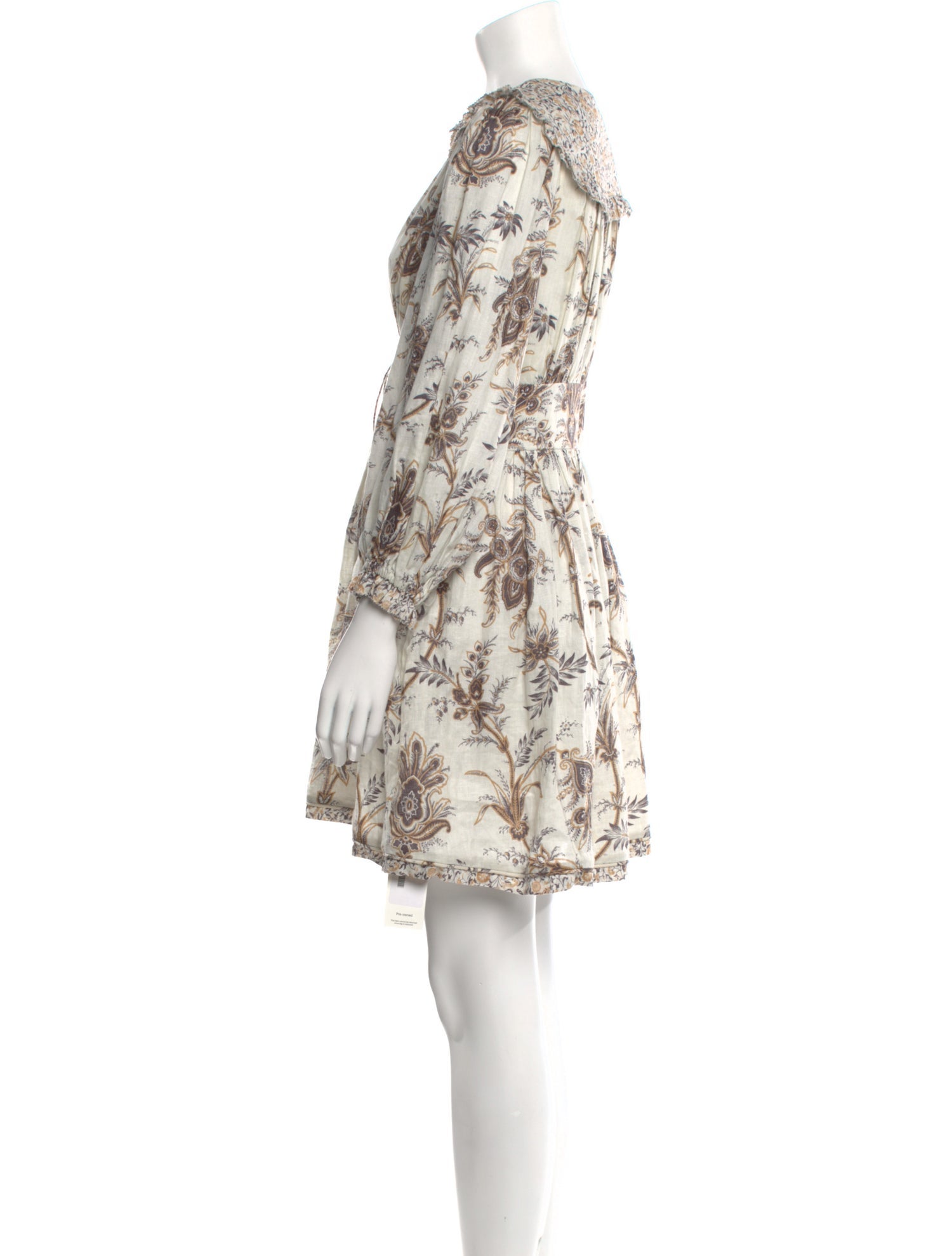 Zimmermann Linen Mini Dress