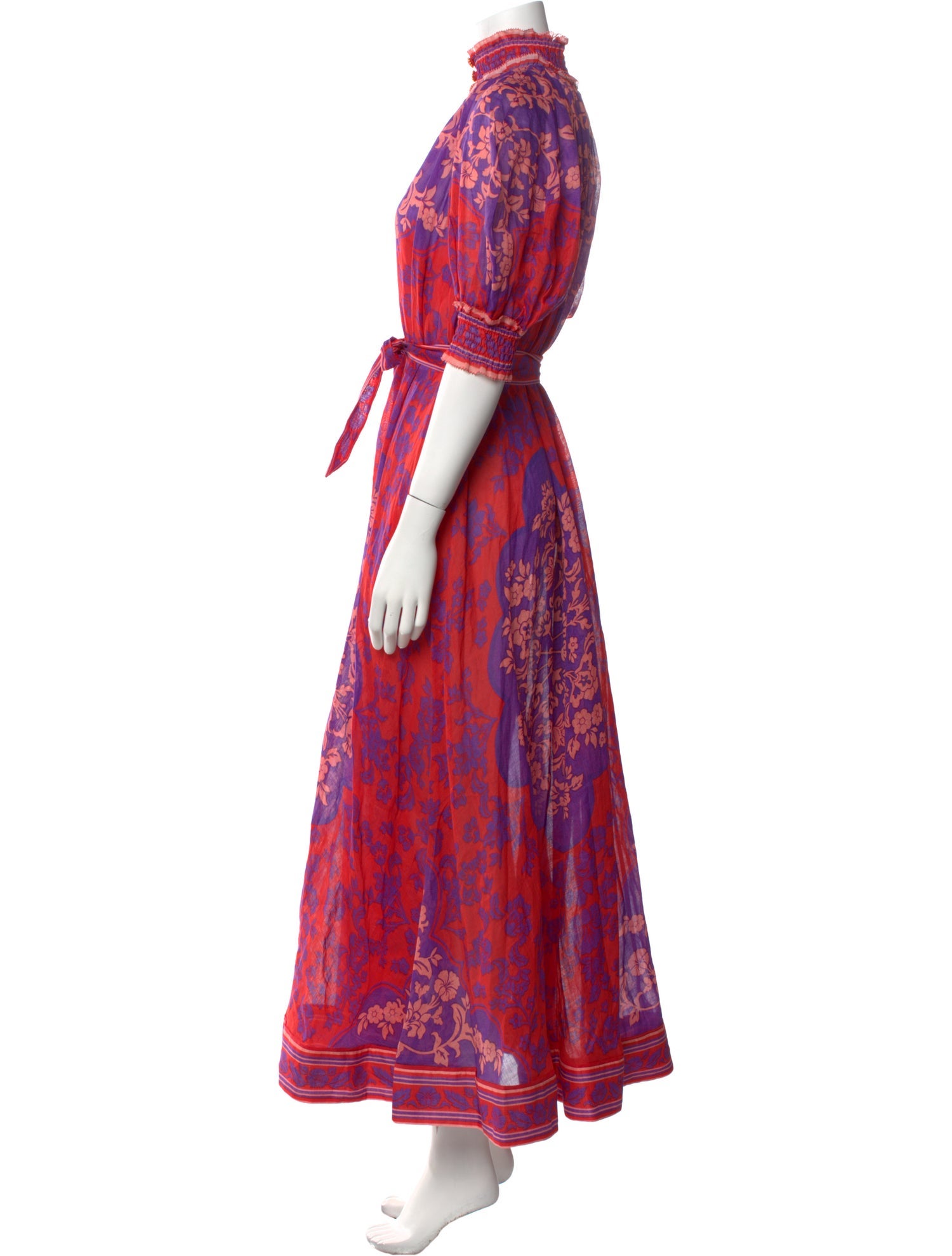 Zimmermann Floral Print Long Dress w/ Tags