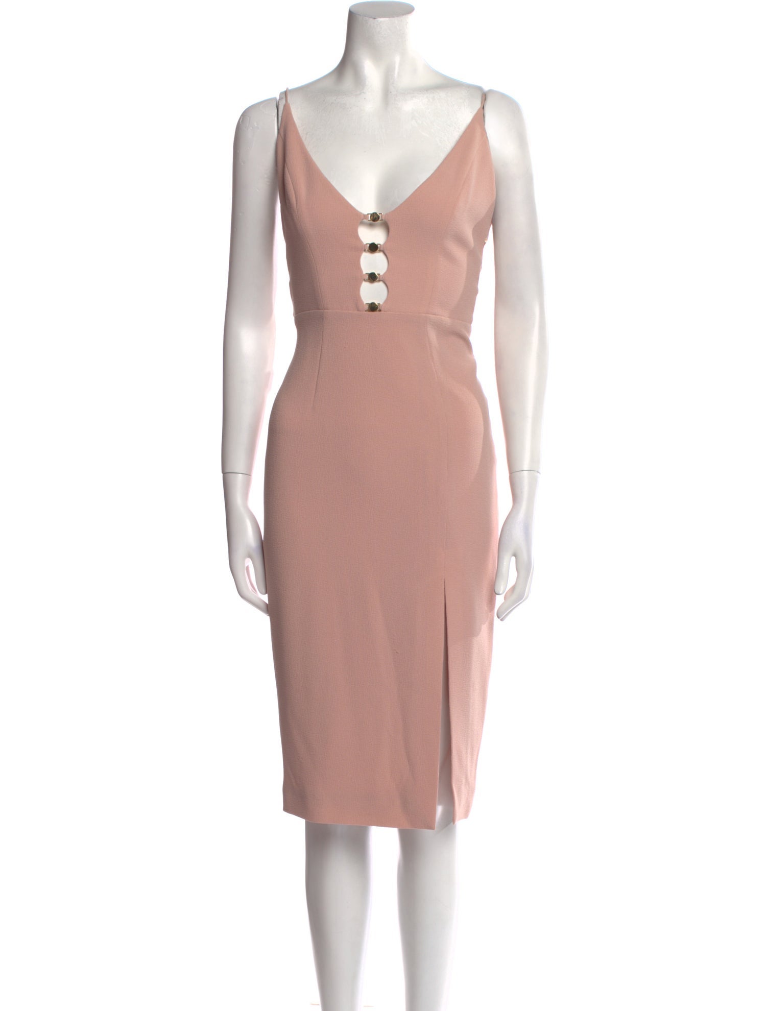 Zimmermann V-Neck Midi Length Dress