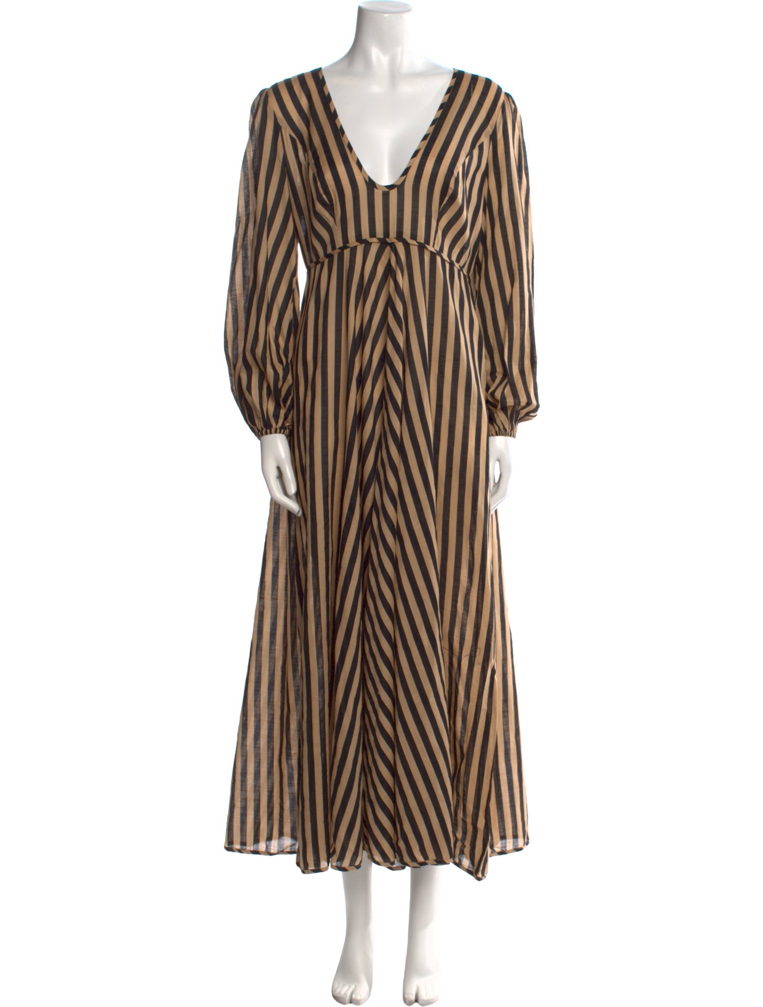 Zimmermann Striped Long Dress
