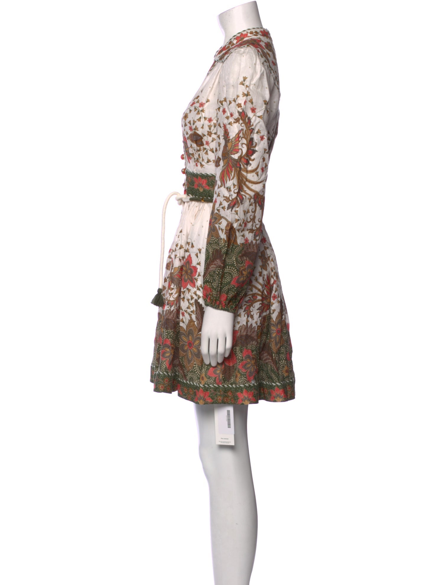 Zimmermann Linen Mini Dress