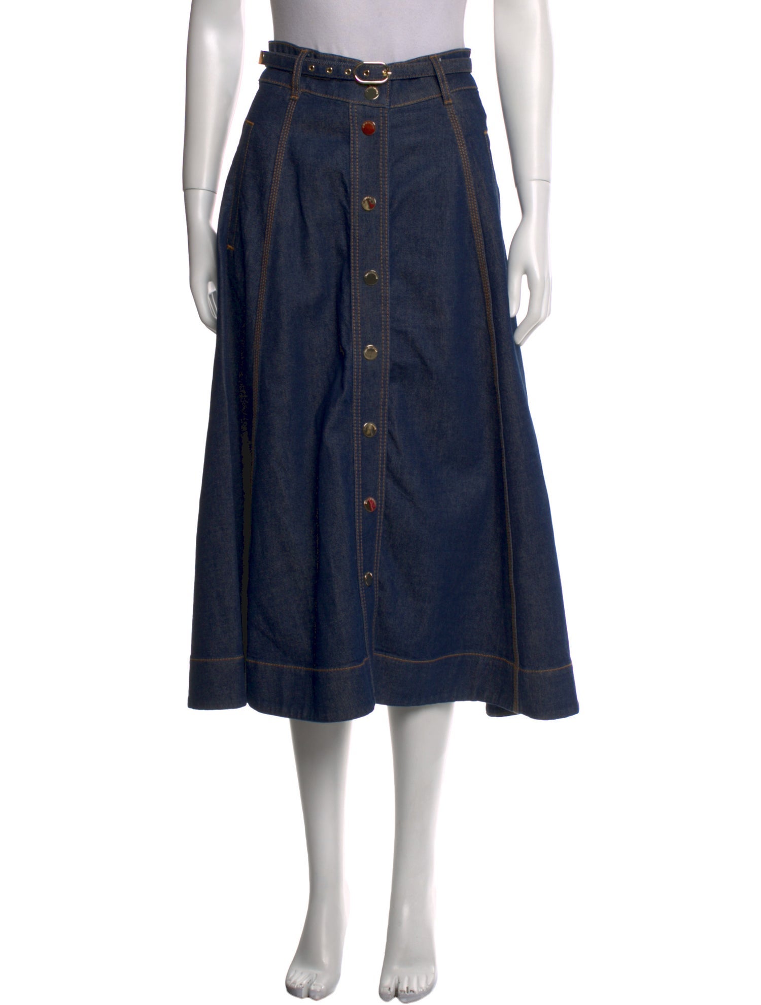 Zimmermann Midi Length Skirt