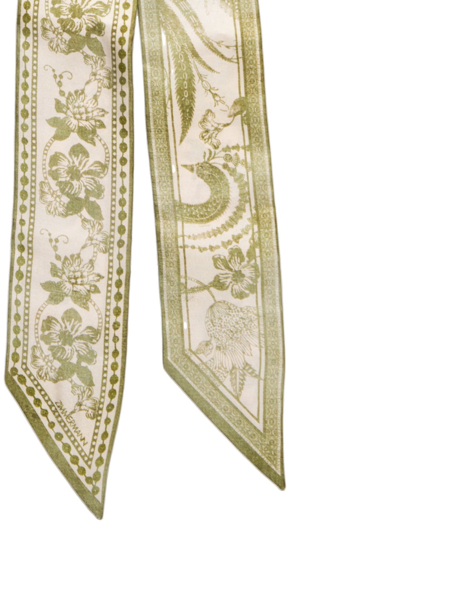 Zimmermann Silk Paisley Print Scarf w/ Tags