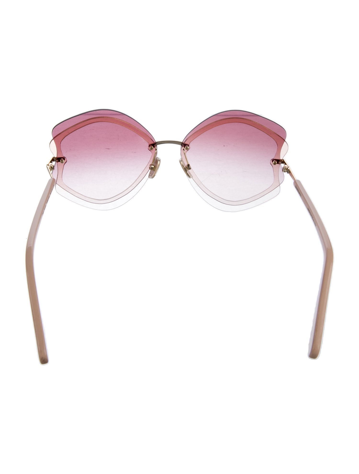 Zimmermann Oversize Gradient Sunglasses