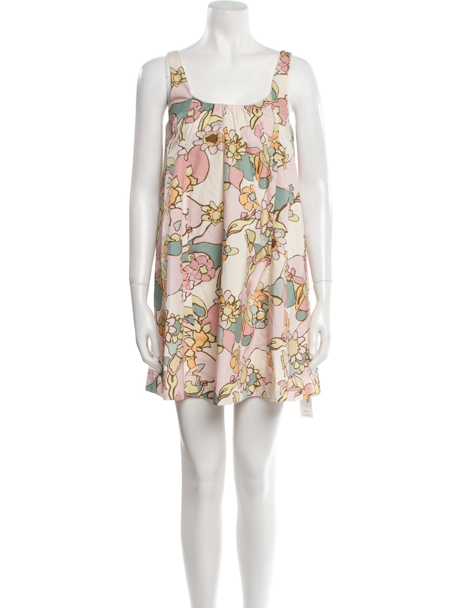 Zimmermann Floral Print Mini Dress