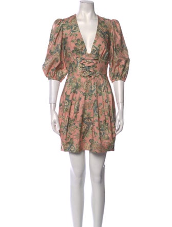 Zimmermann Linen Mini Dress