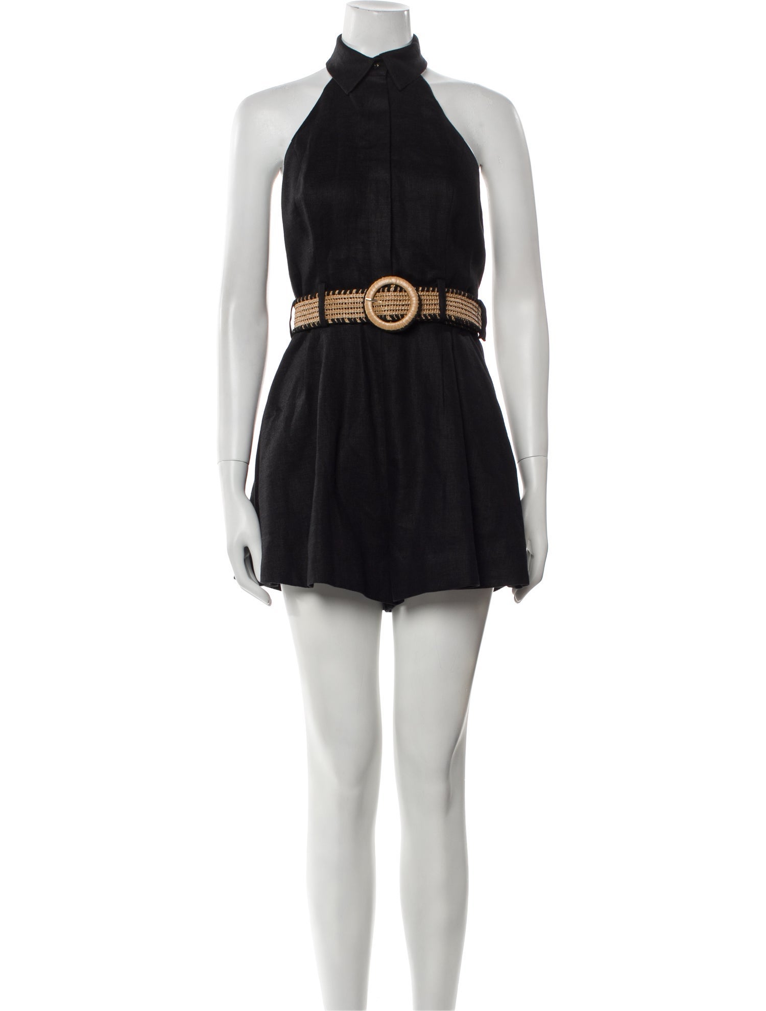 Zimmermann Linen Halterneck Romper