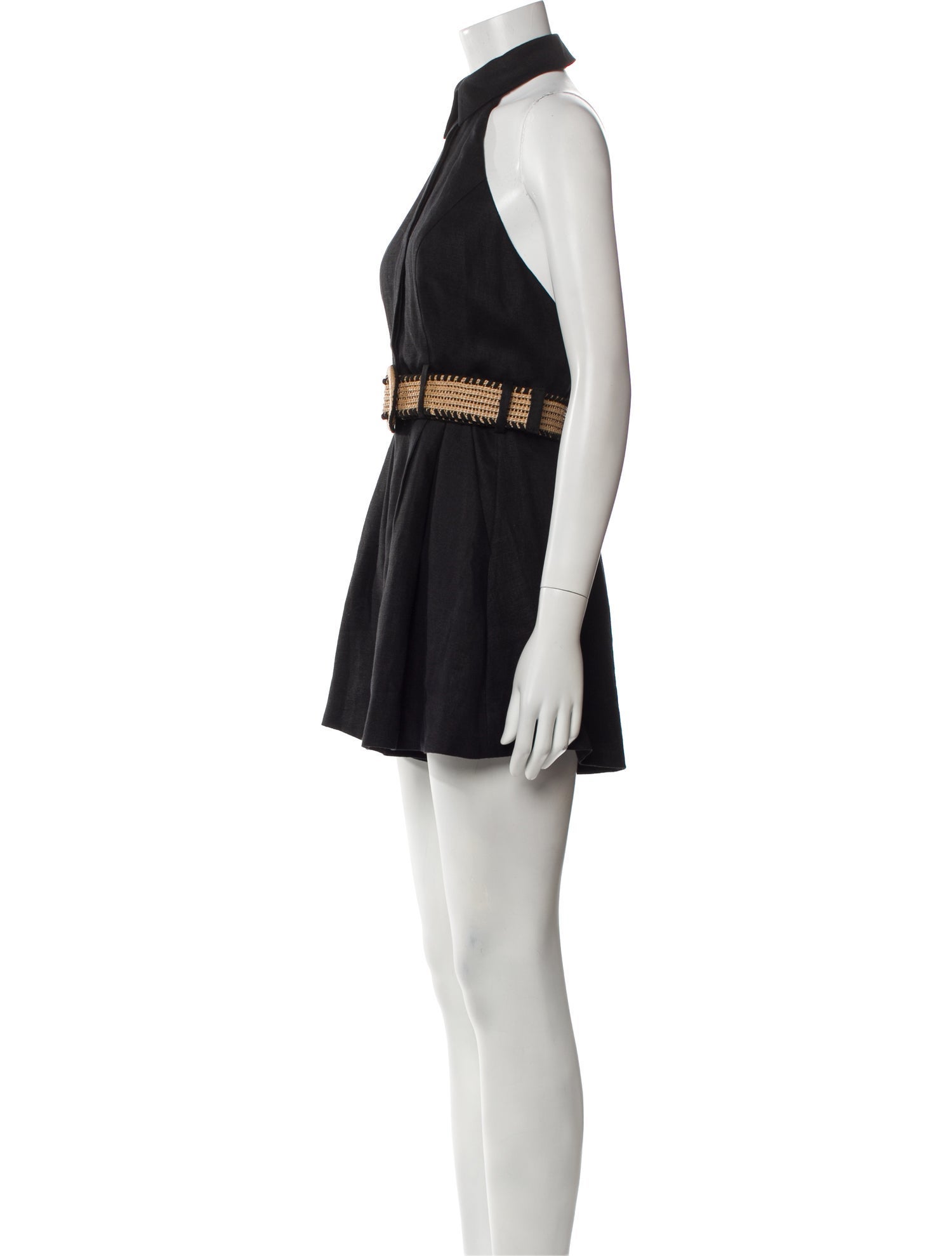 Zimmermann Linen Halterneck Romper