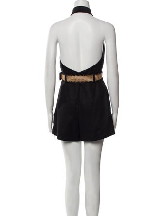 Zimmermann Linen Halterneck Romper