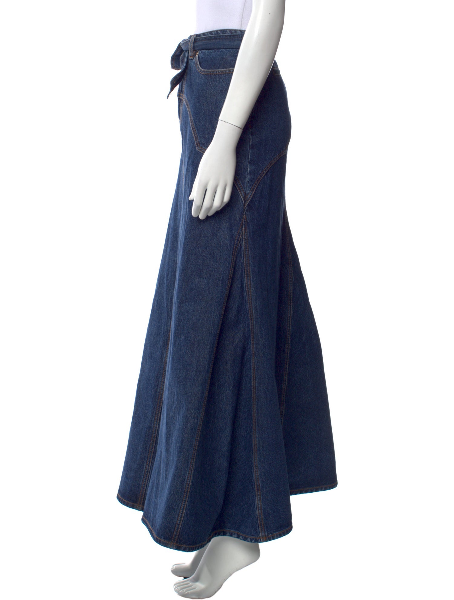 Zimmermann Embroidered Accent Long Skirt w/ Tags