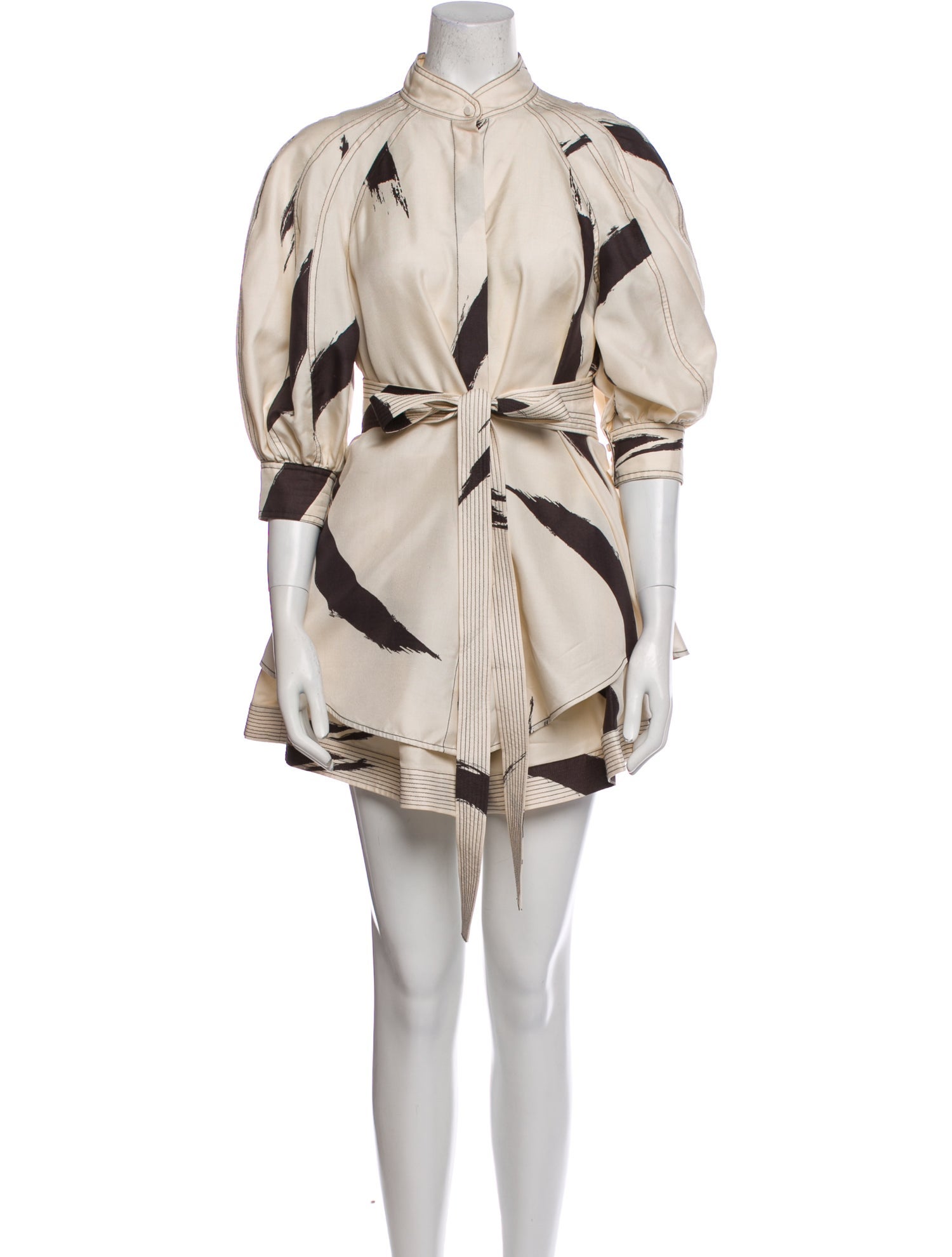 Zimmermann Silk Printed Short Set