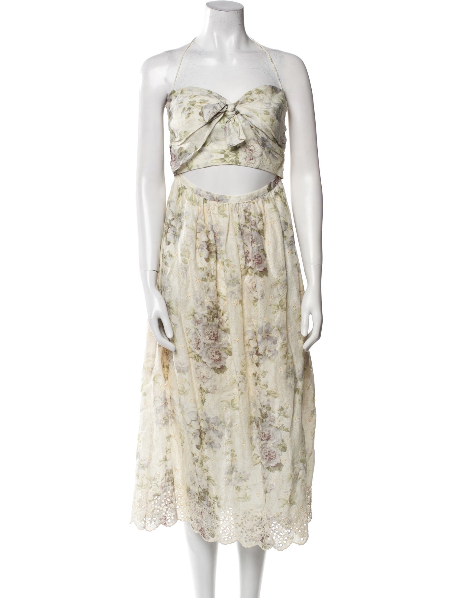 Zimmermann Linen Midi Length Dress