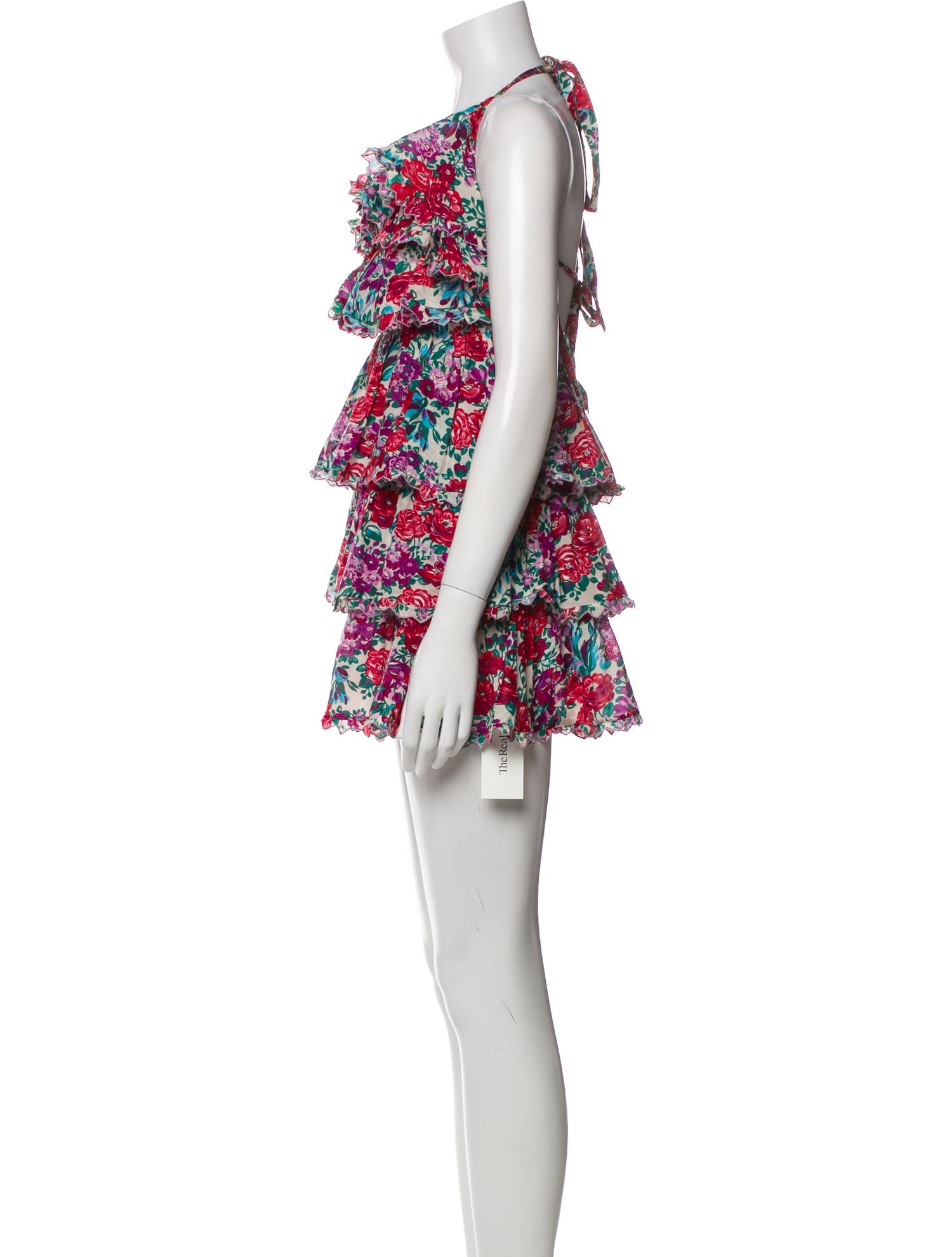 Zimmermann Floral Print Mini Dress