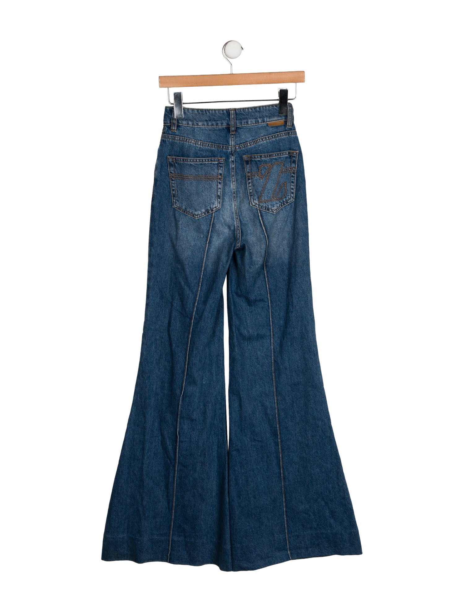 Zimmermann High-Rise Wide Leg Jeans
