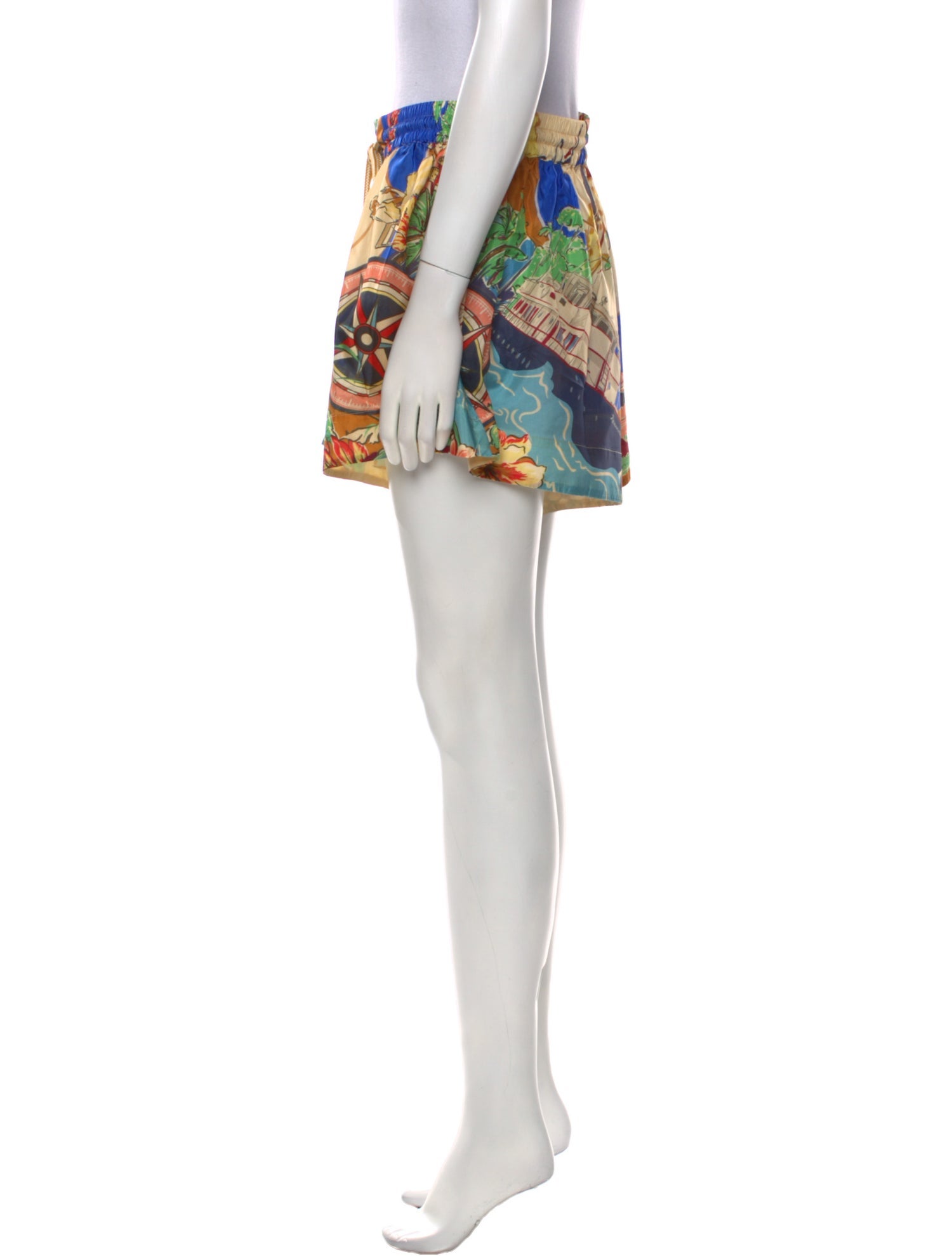 Zimmermann Silk Mini Shorts w/ Tags