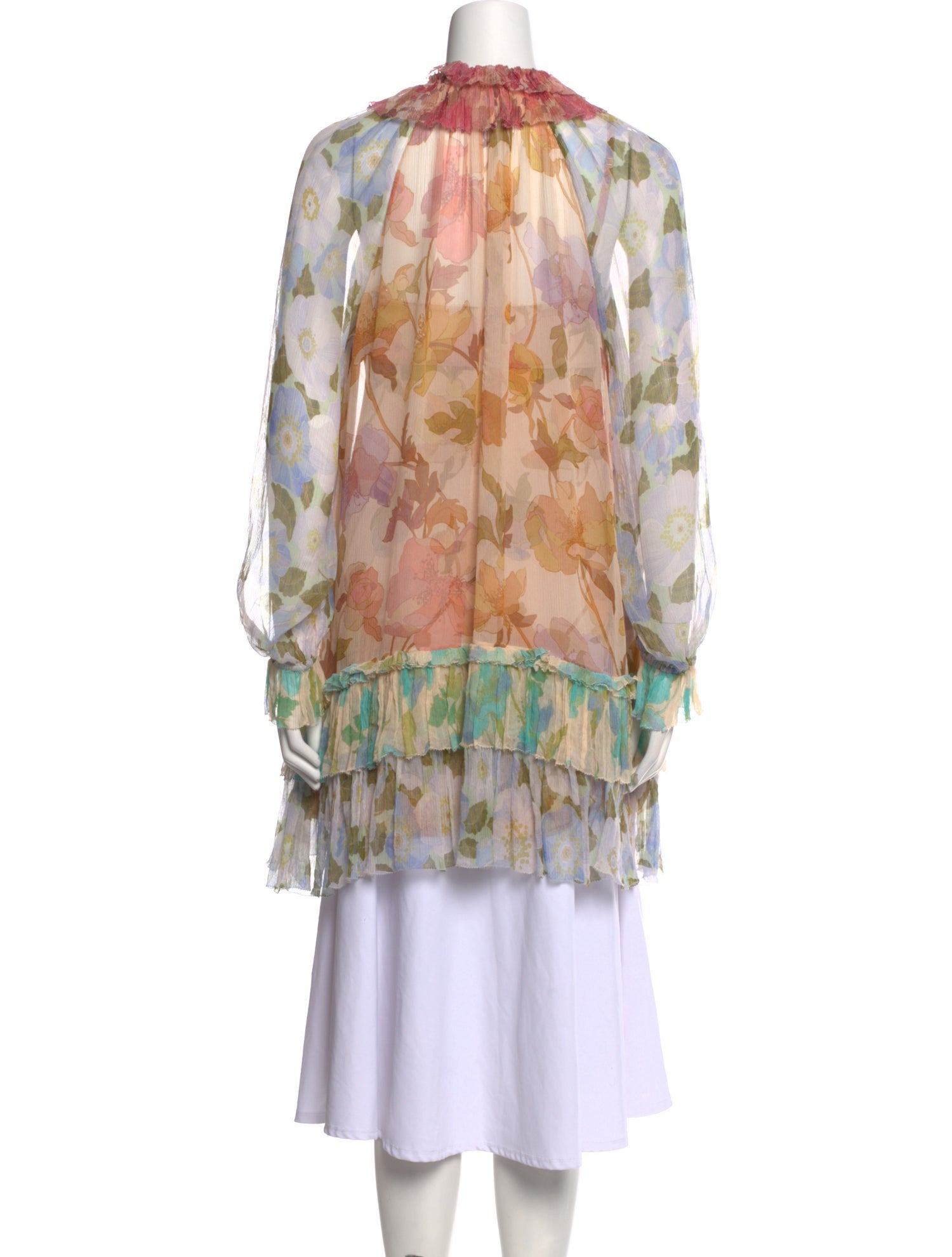 Zimmermann Linen Printed Tunic