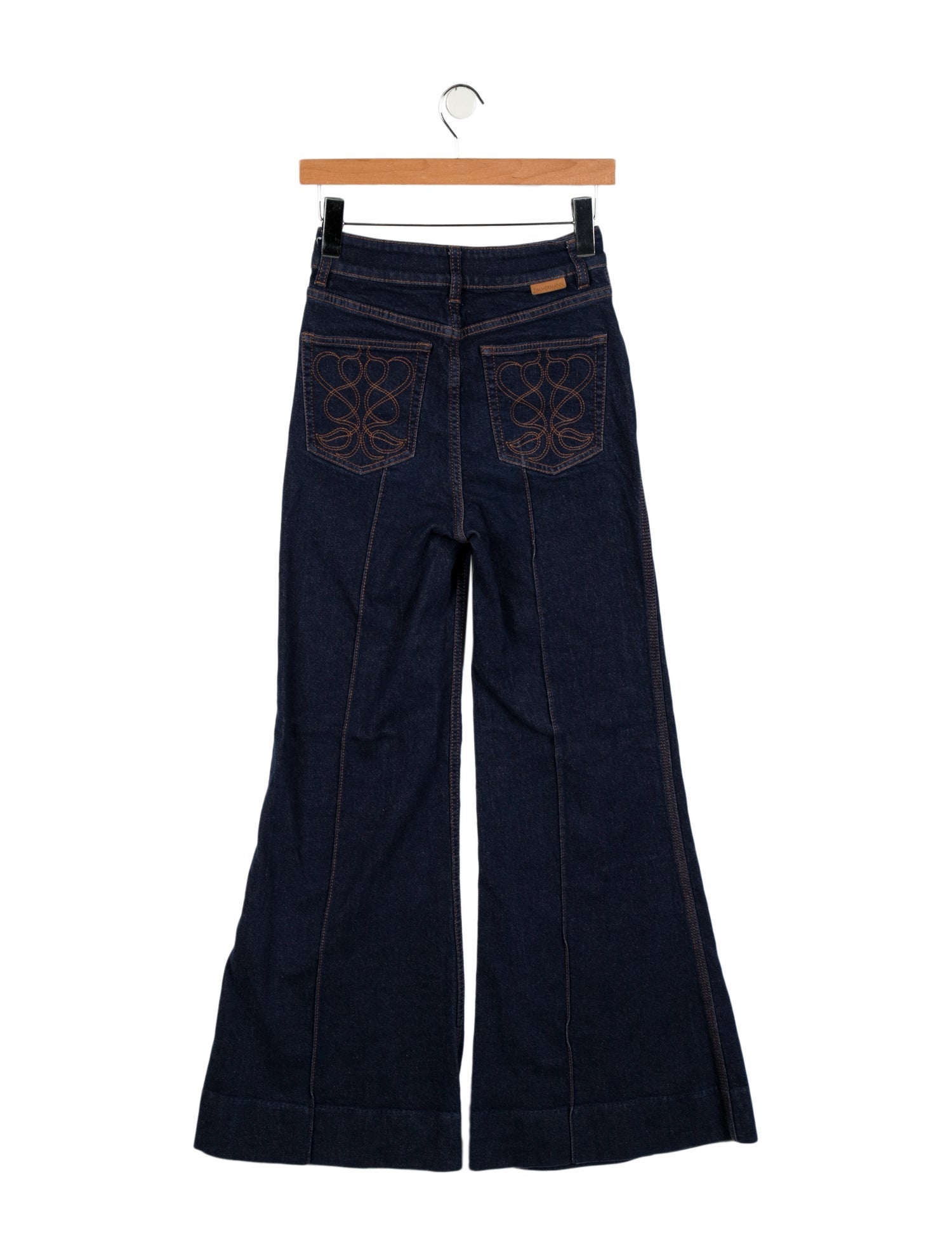 Zimmermann High-Rise Wide Leg Jeans