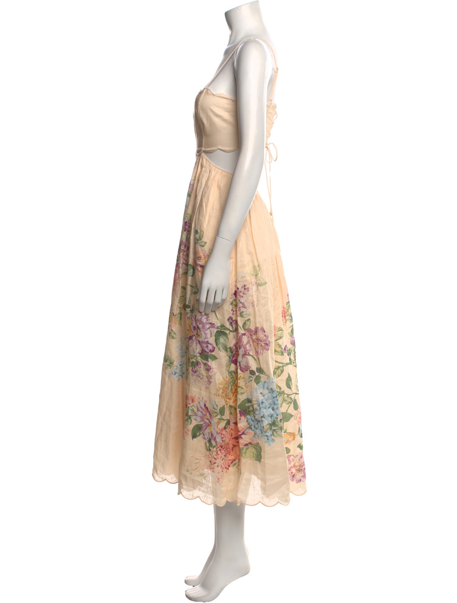 Zimmermann Linen Long Dress
