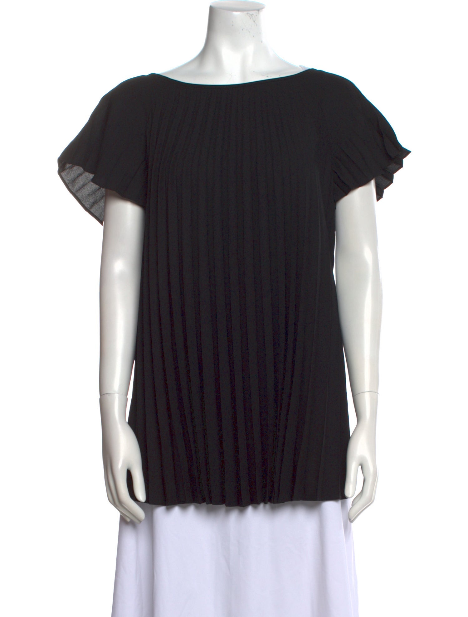 Zimmermann Scoop Neck Short Sleeve Top