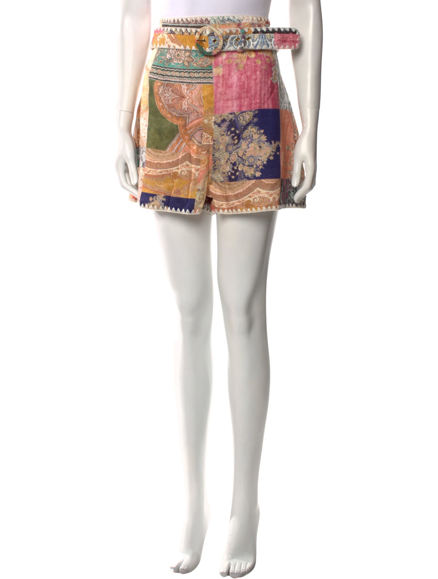 Zimmermann Linen Mini Shorts w/ Tags