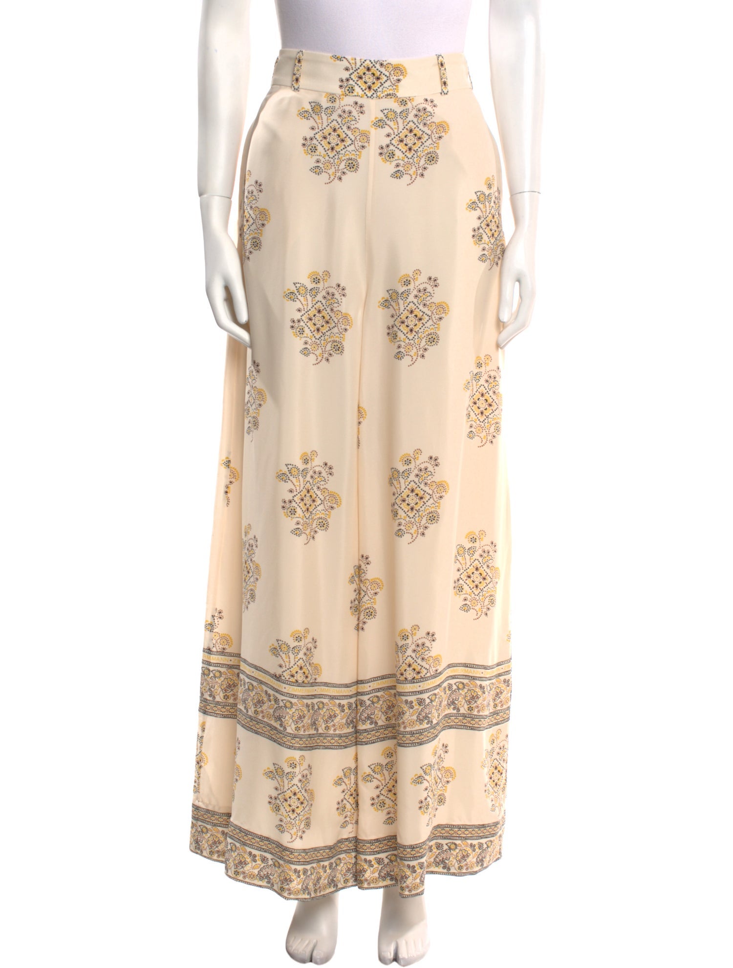 Zimmermann Silk Wide Leg Pants w/ Tags
