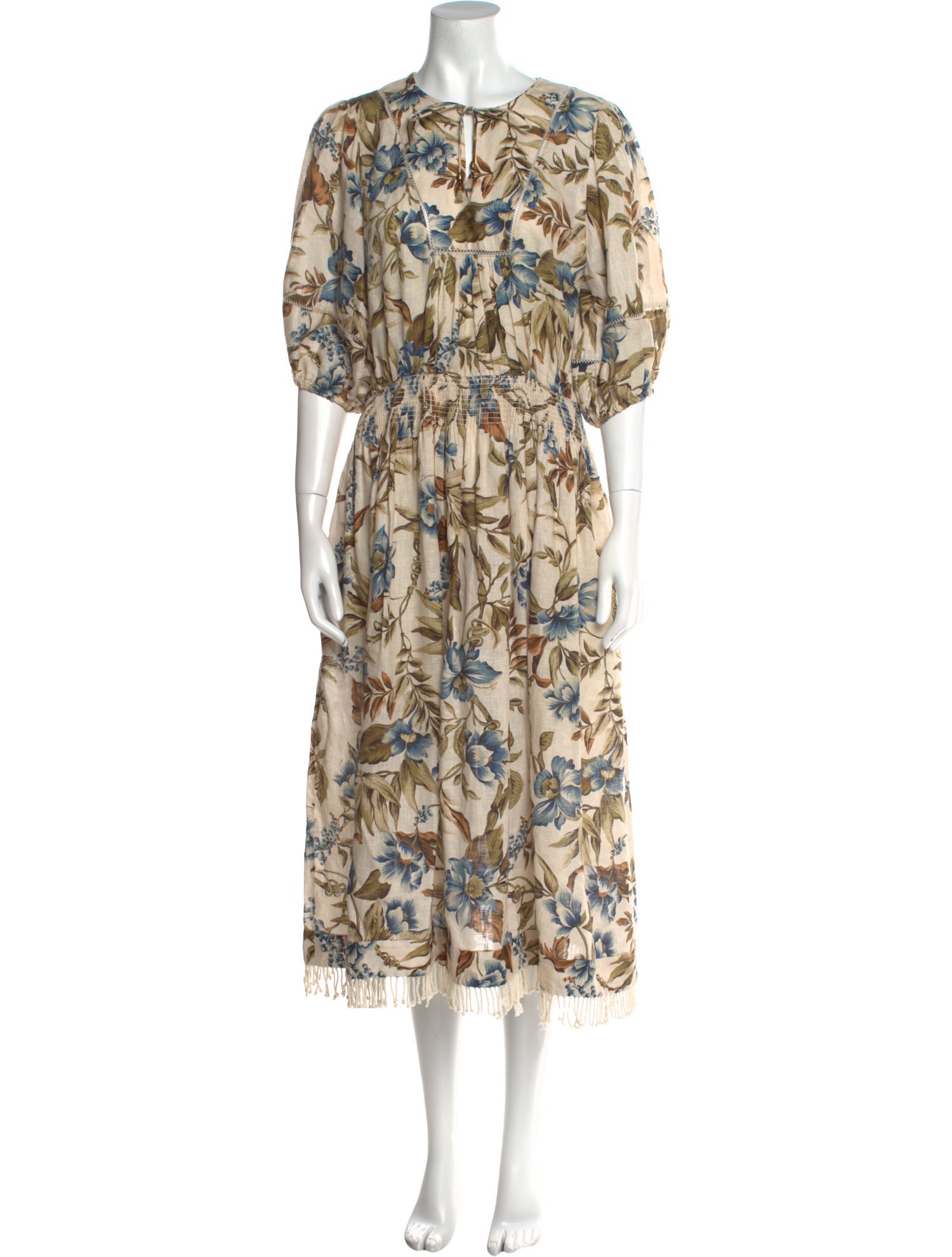 Zimmermann Aliane Midi Length Dress