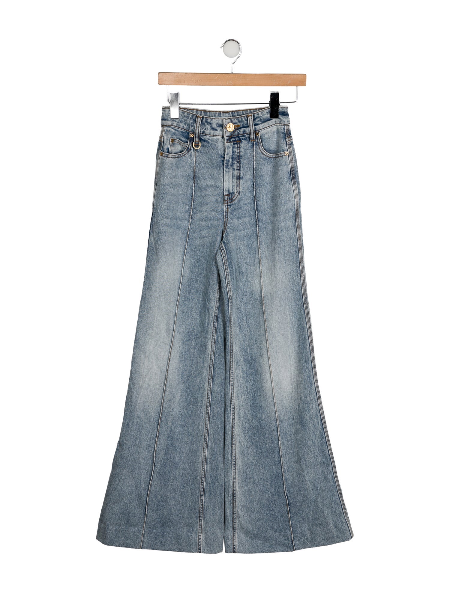 Zimmermann High-Rise Wide Leg Jeans w/ Tags