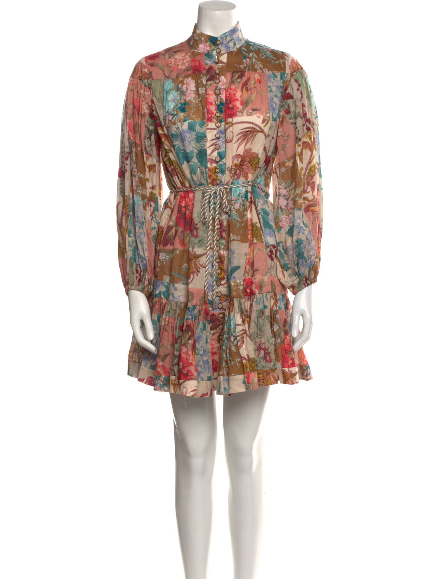 Zimmermann Printed Mini Dress