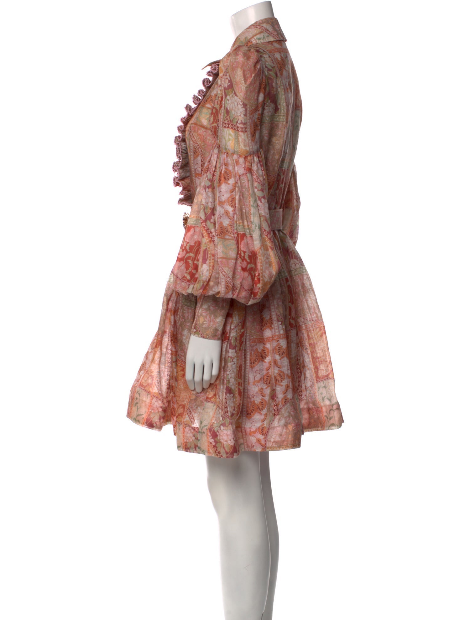 Zimmermann Linen Mini Dress