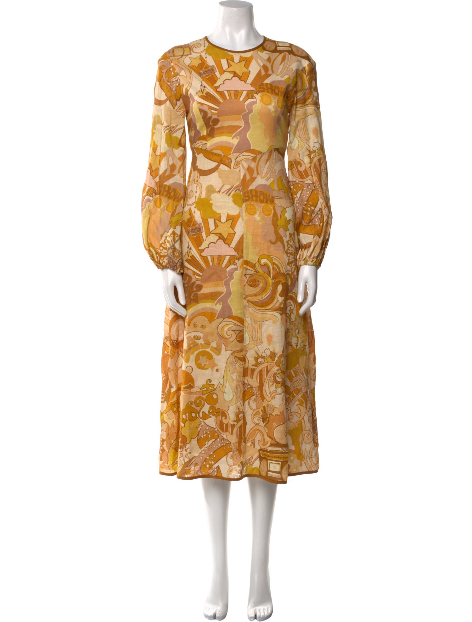 Zimmermann Linen Long Dress