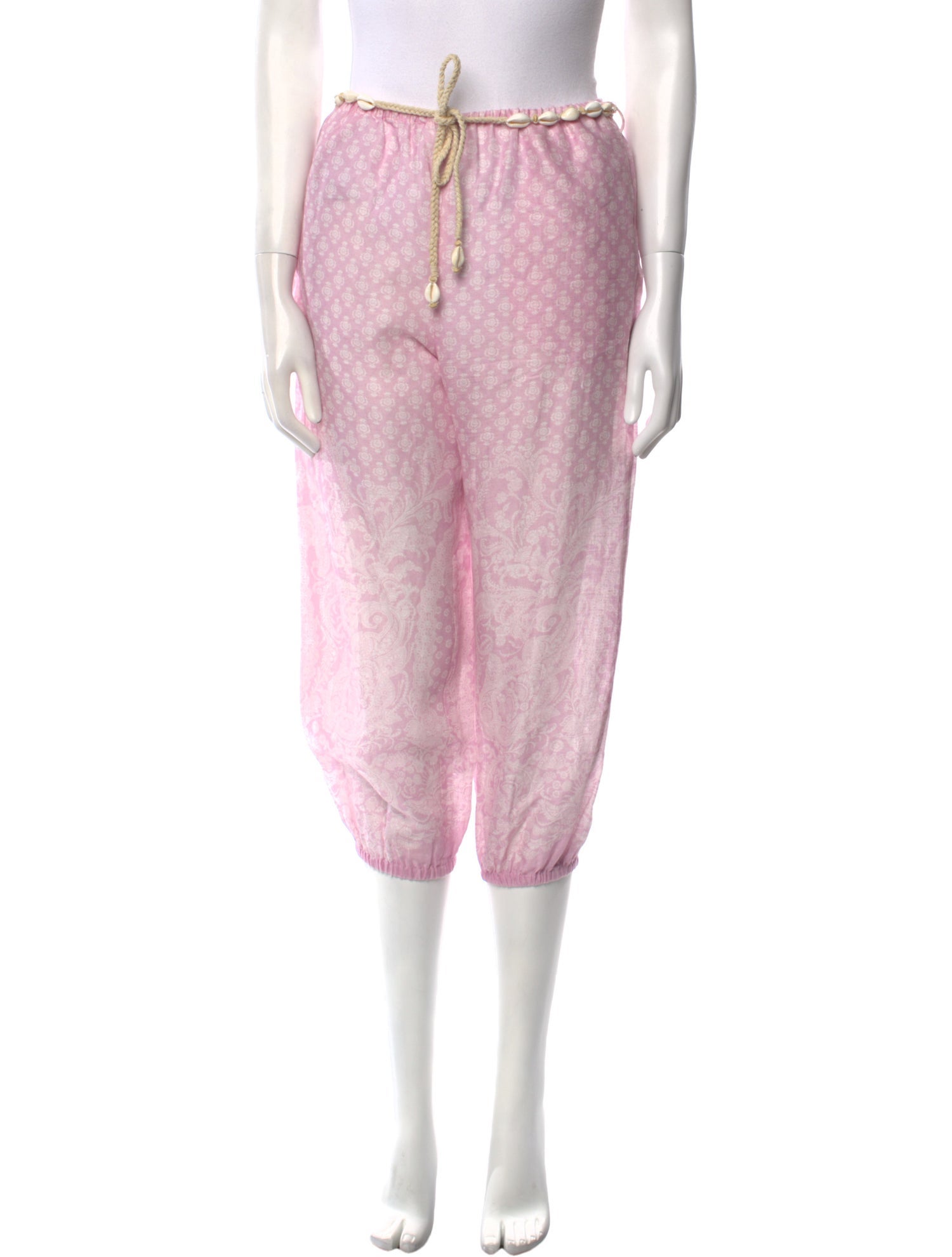 Zimmermann Linen Skinny Leg Pants