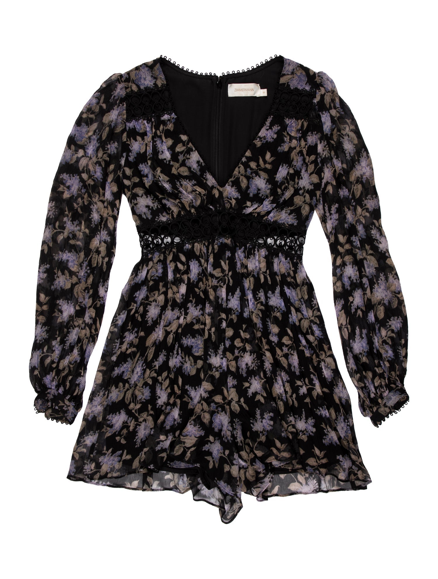 Zimmermann Silk Mini Dress