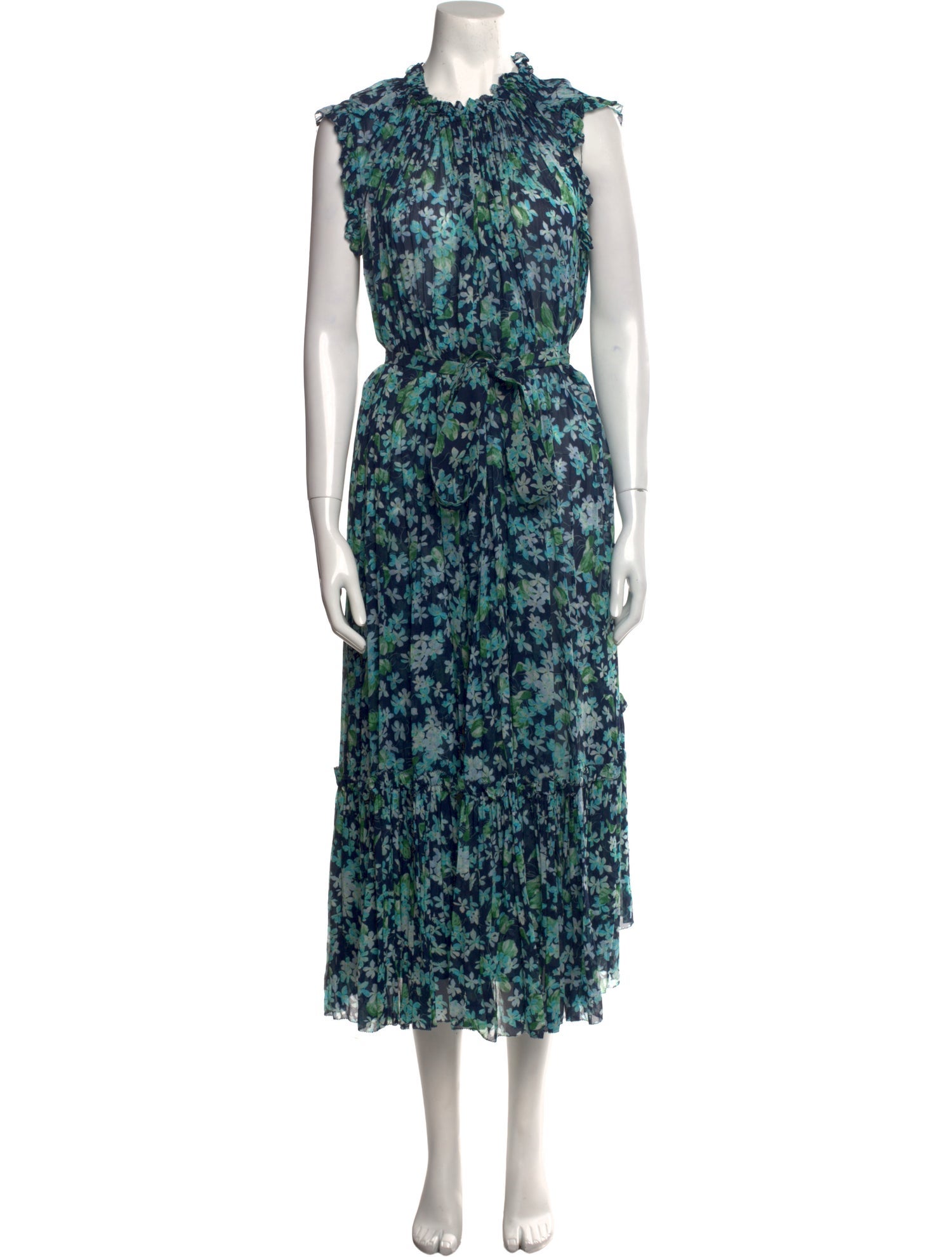 Zimmermann Floral Print Long Dress