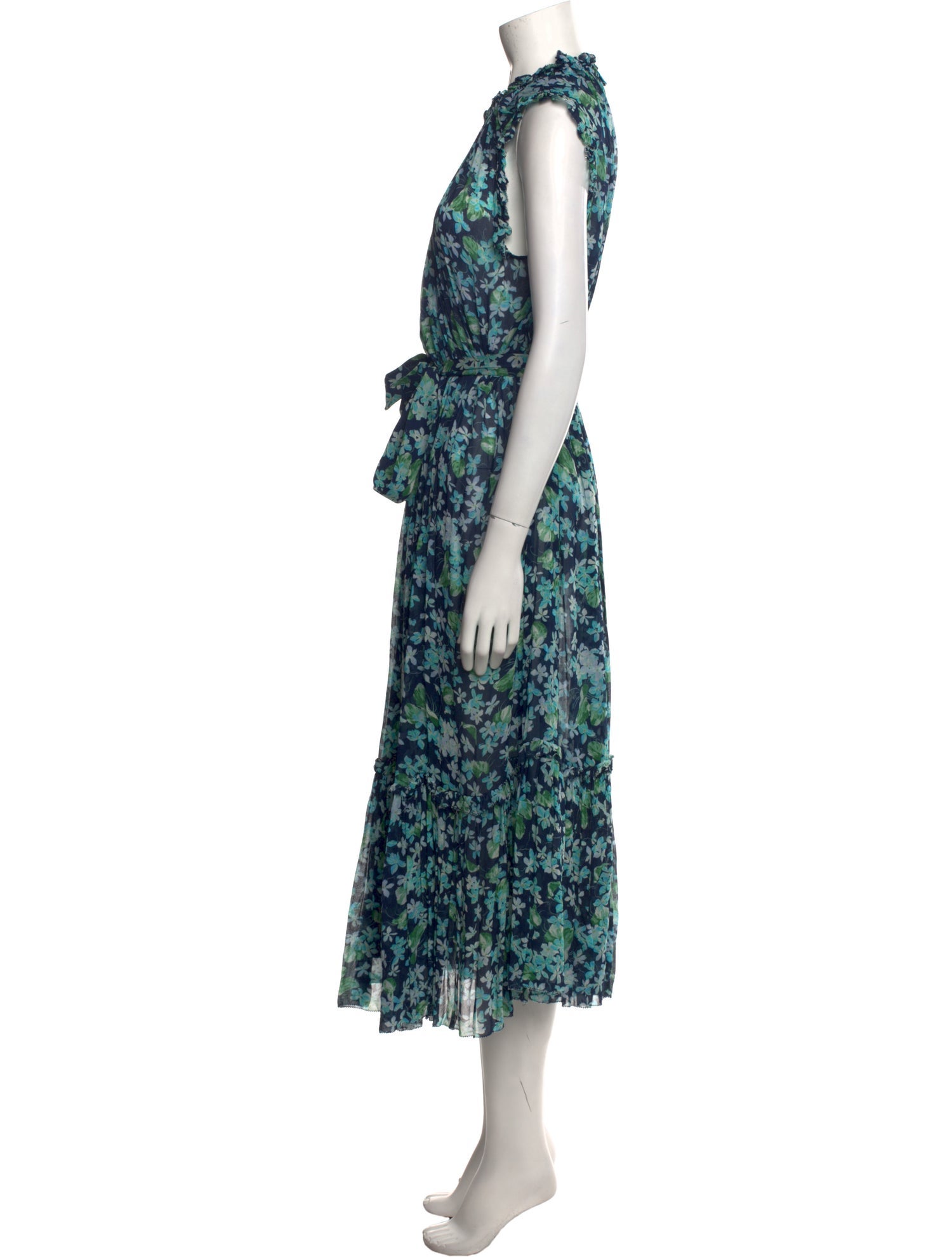 Zimmermann Floral Print Long Dress