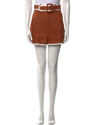 Zimmermann Linen Mini Shorts