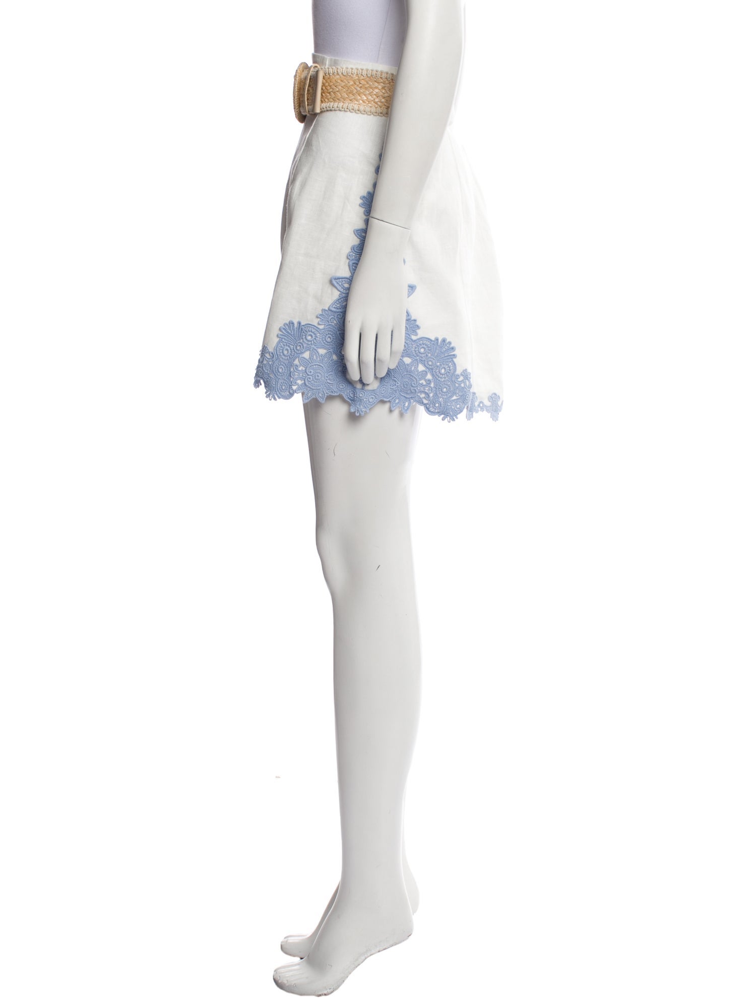 Zimmermann Linen Mini Shorts w/ Tags