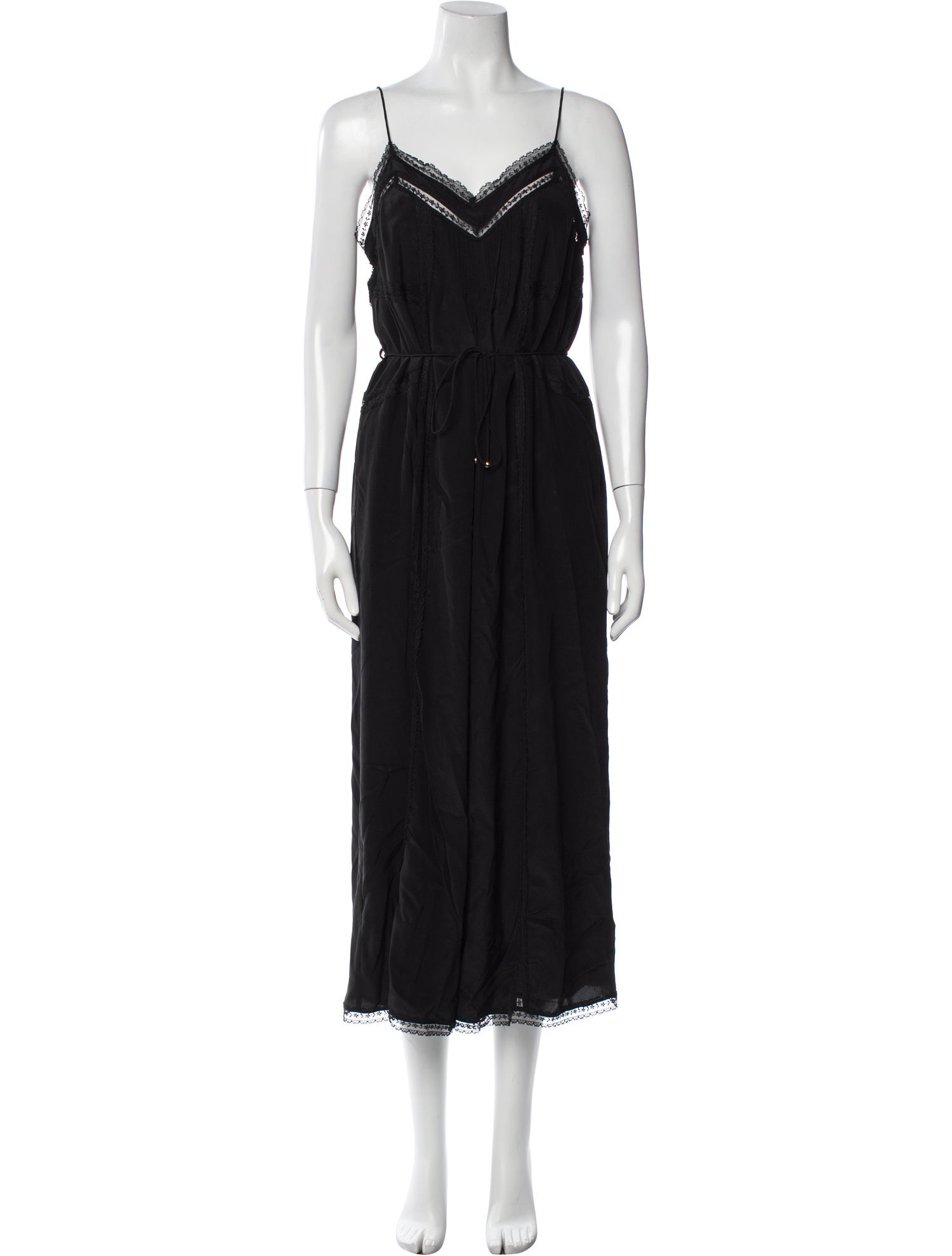 Zimmermann Silk V-Neck Jumpsuit