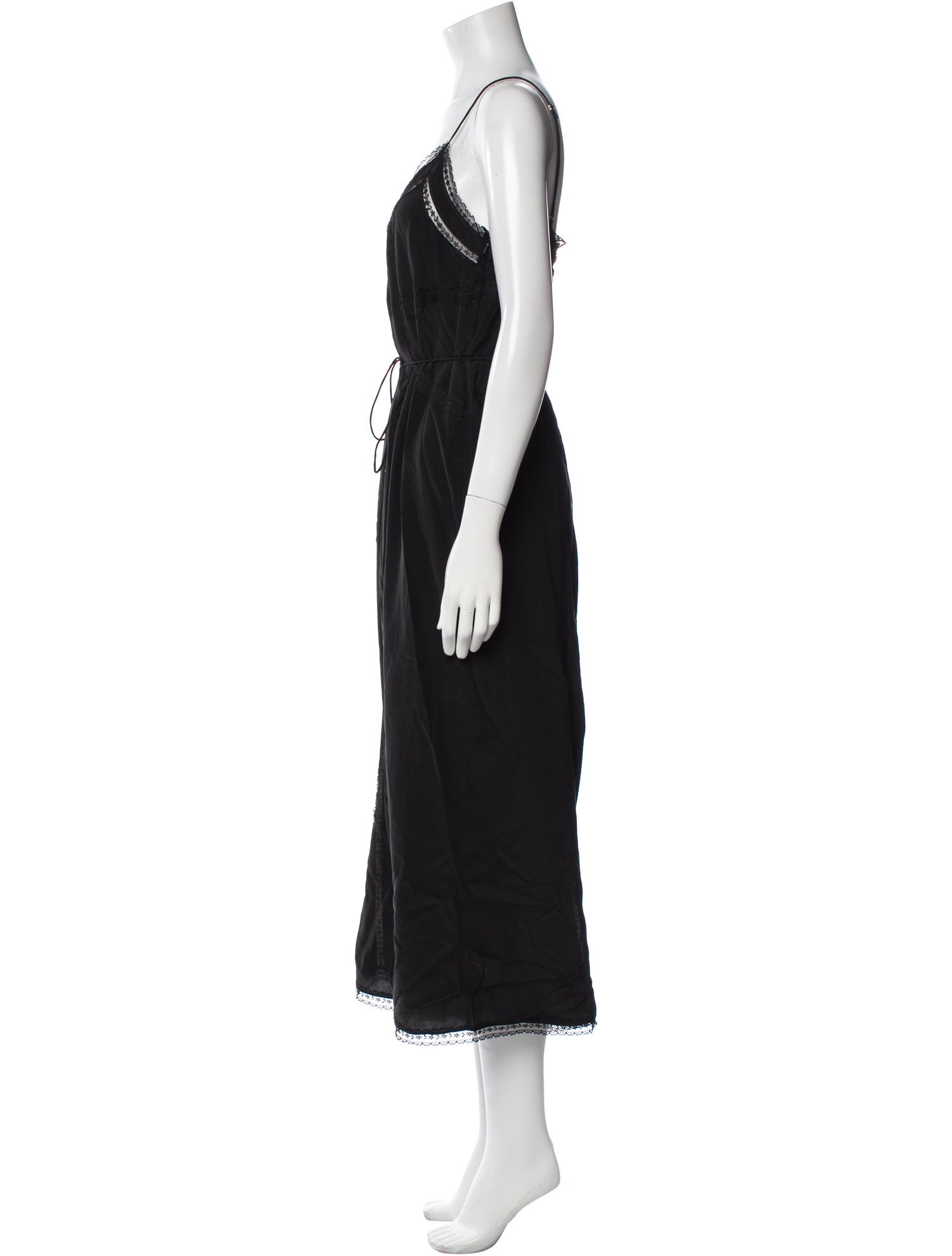 Zimmermann Silk V-Neck Jumpsuit