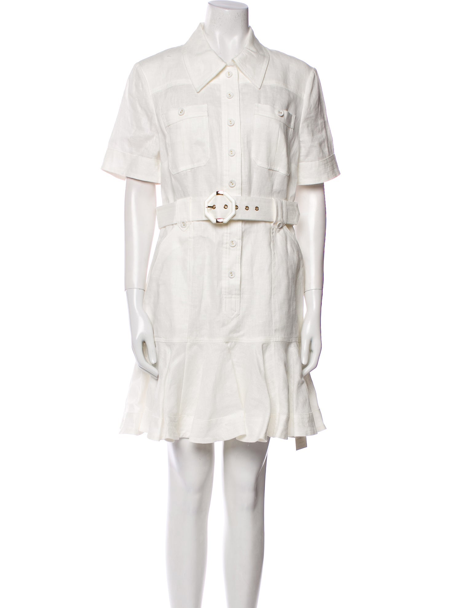 Zimmermann Linen Mini Dress