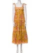 Zimmermann Floral Print Long Dress