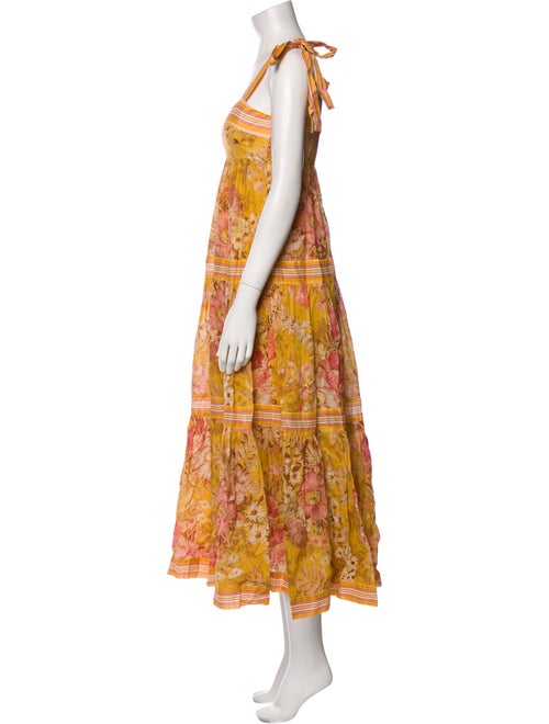 Zimmermann Floral Print Long Dress